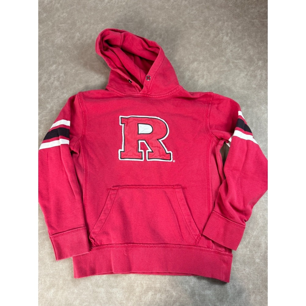 Campus Heritage Collection Adult Rutgers Scarlet Knights Pullover Red‎ Hoodie S